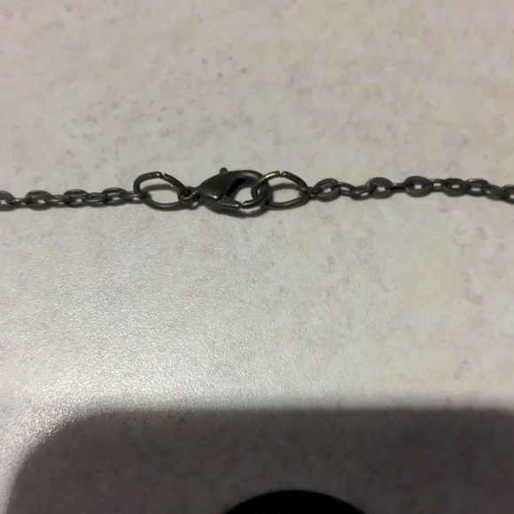 4/$20 Long mixed metal copper brass bronze silver necklace - Picture 3 of 4